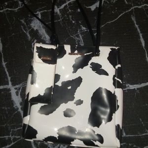 Nine West Cow Print Purse
